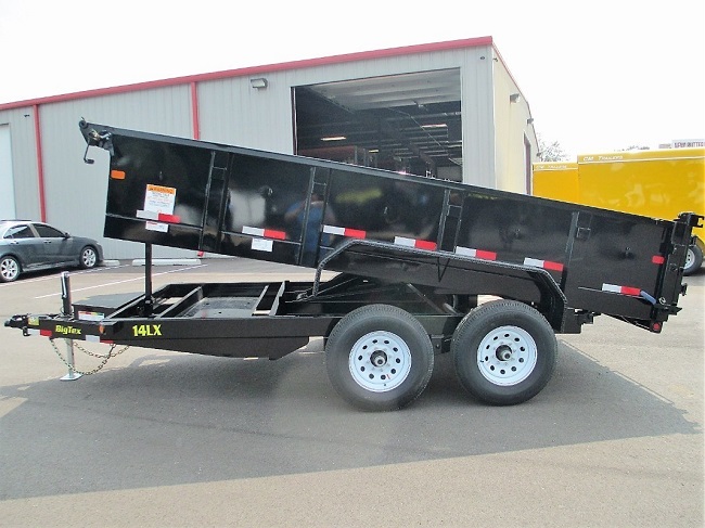 Big Tex 14LX TANDEM LP BP DUMP 7X16 POWER UP & DN