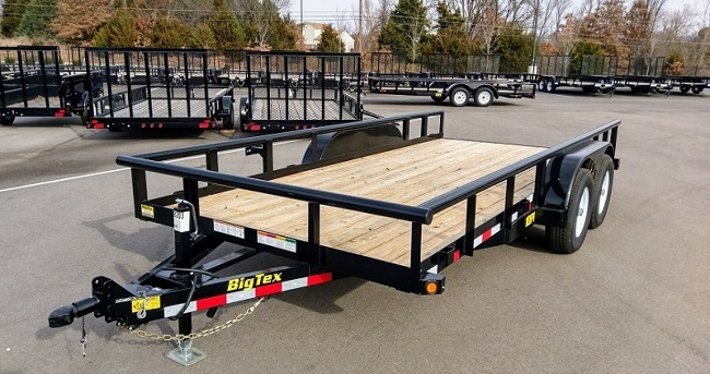 2022 10PI-83" x 16 Pro Series Tandem Axle Pipe Top Utility Trailer