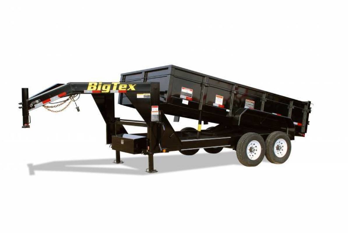 Big Tex 16' Gooseneck Dump