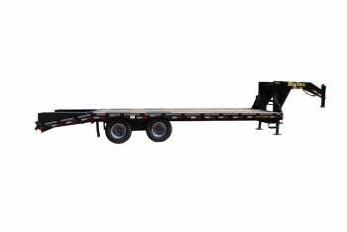20 + 5ft Tandem Dual Gooseneck w/ Dovetail