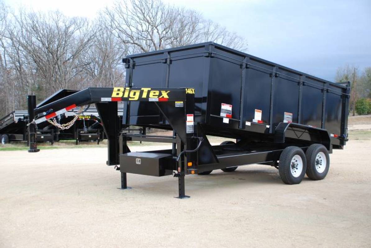Tandem Axle Low Profile Extra Wide Dump Trailer