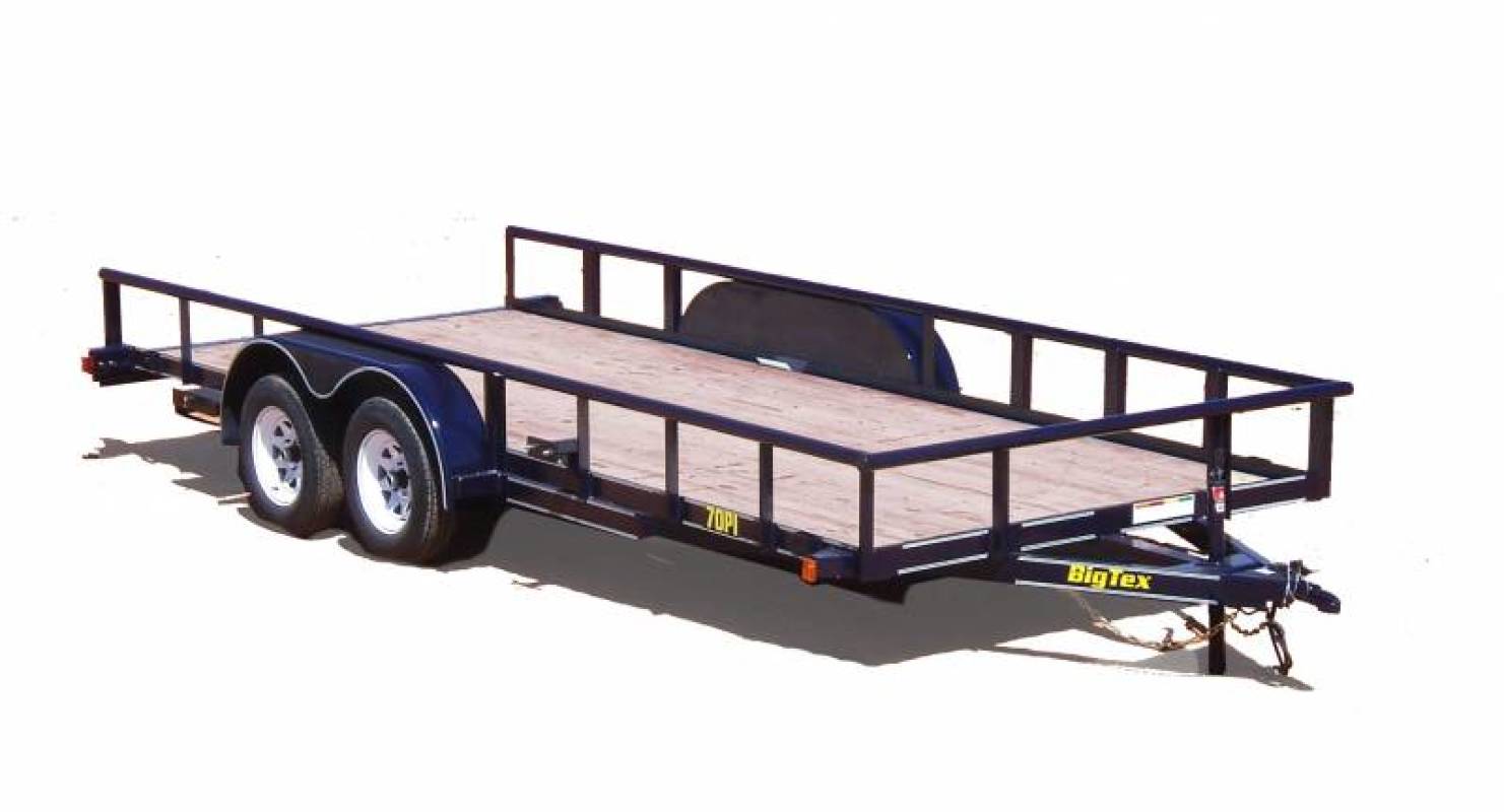 Tandem Axle Pipe Utility Trailer
