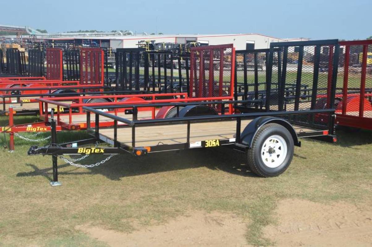 Big Tex 60"x10' Single Axle Utility Trailer