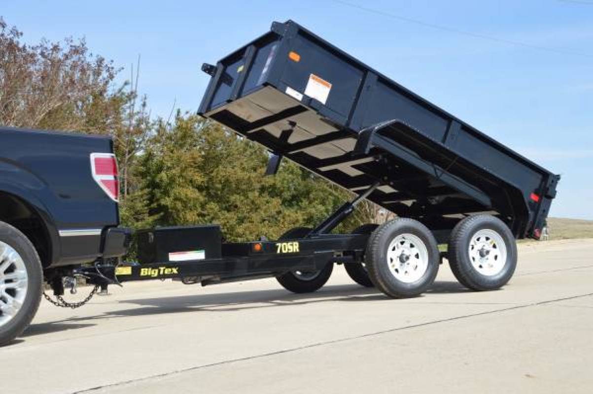 Big Tex Tandem Axle Single Ramp Dump