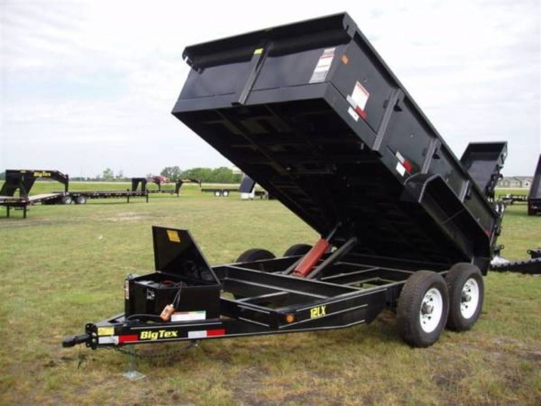 Big Tex Low Profile Extra Wide Dump