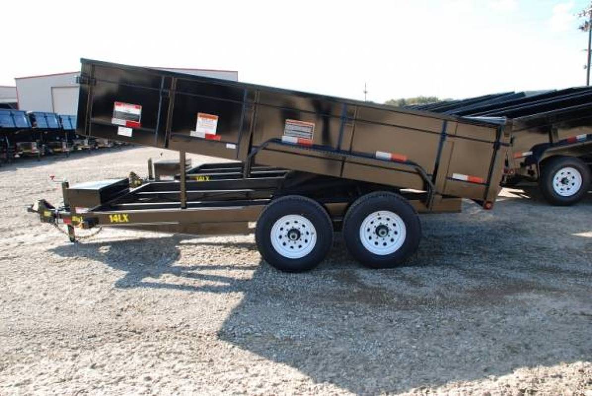 Big Tex 14' Tandem Axle Low Profile Extra Wide Dump