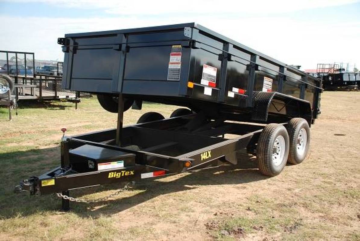 16' Big Tex Low Profile Dump Trailer