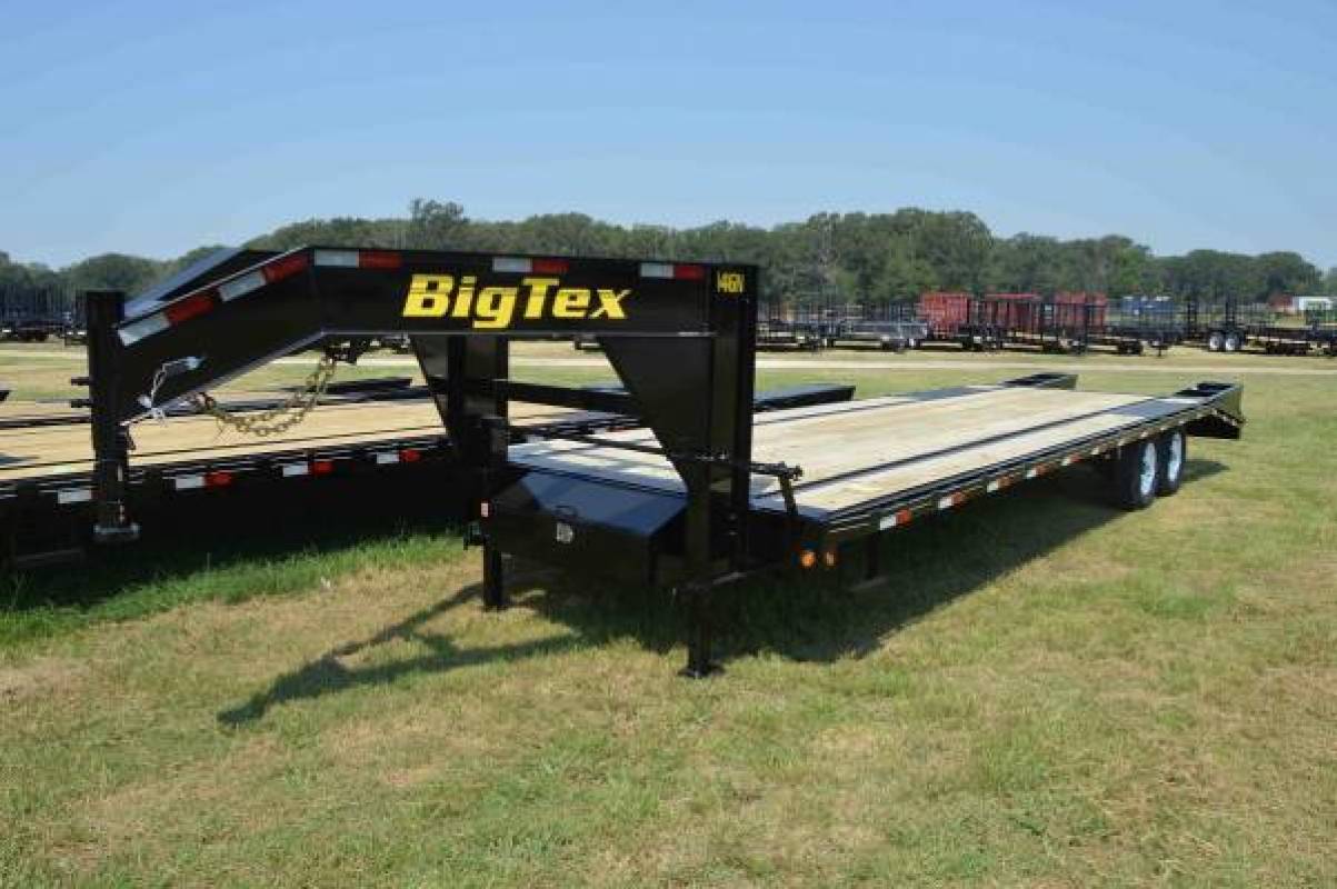 Big Tex Tandem Axle Trailer w/ Center Pop Up