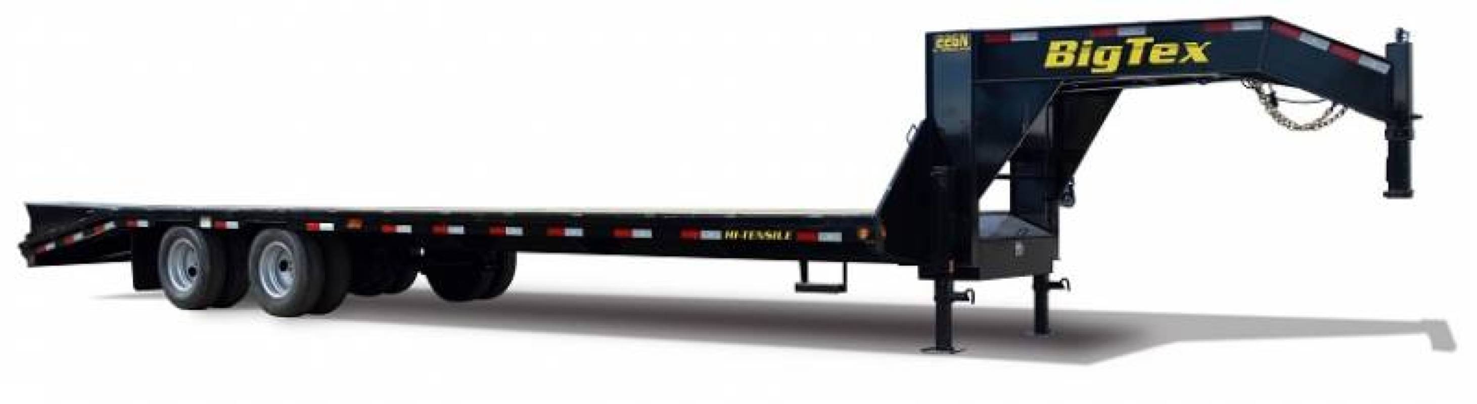 Big Tex 102"x28'+5' Tandem Dual Axle Gooseneck