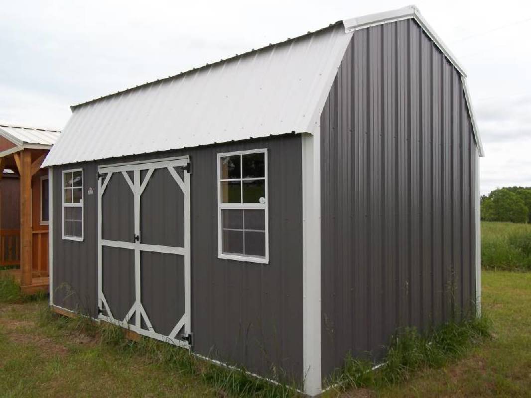 Z-METAL SIDE LOFTED BARN-10'X16'