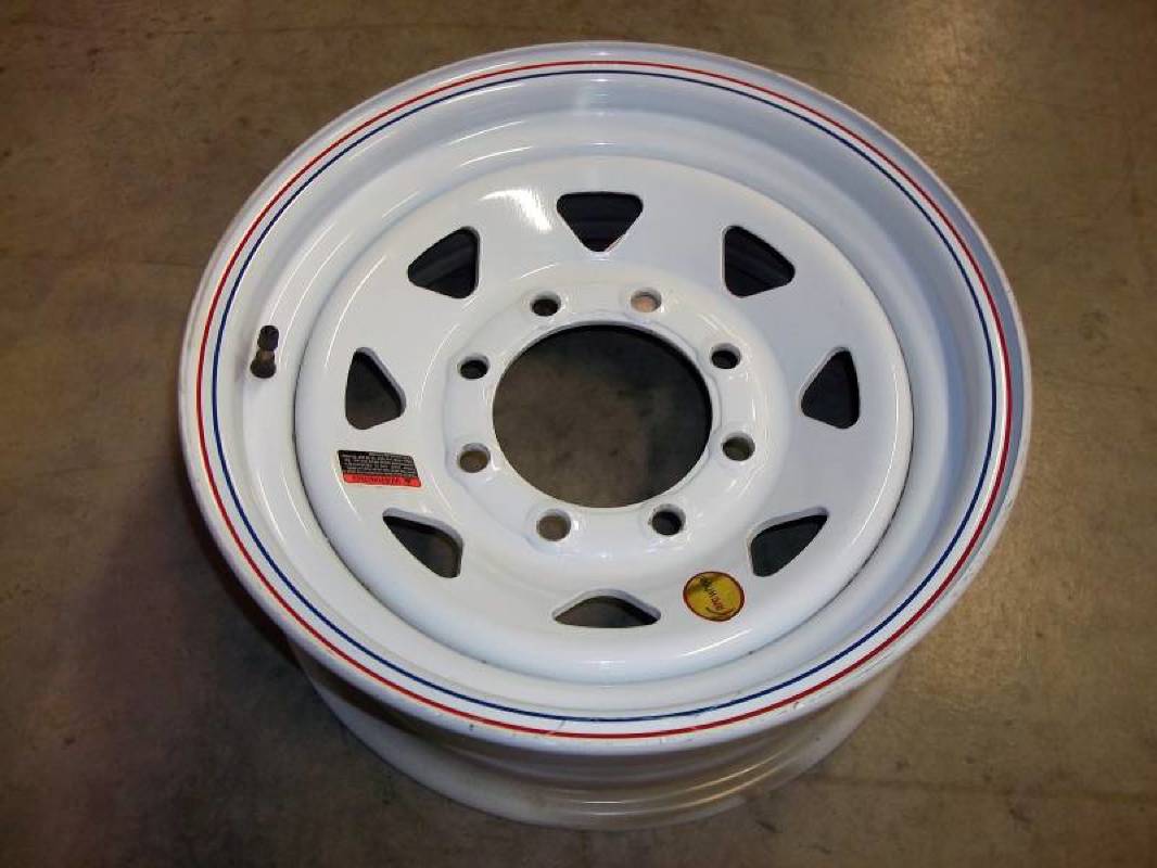 WHEEL-16X6 ON 865 WHITE SPOKE