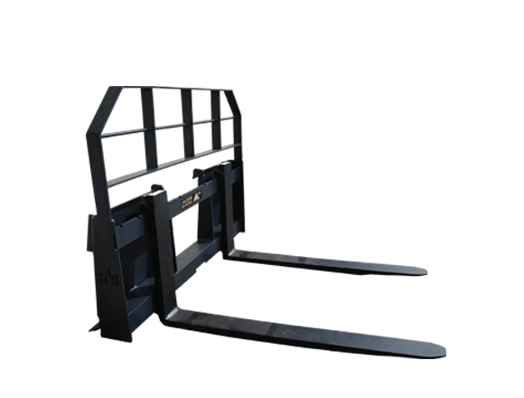 Braber Equipment BE-PF5042LBO500J Loader Pallet Fork 42" - Skid Steer Mount