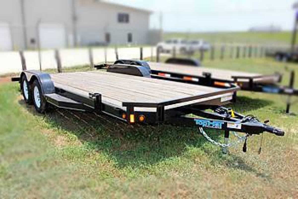 Top Hat 83"x18' Tandem Axle Auto Hauler