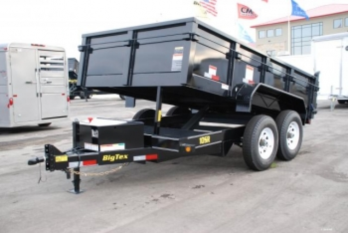Big Tex Tandem Axle Single Ramp Dump