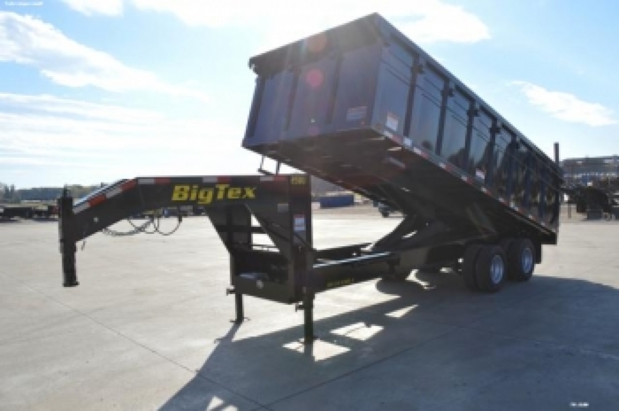 Heavy Duty Gooseneck Dump Trailer
