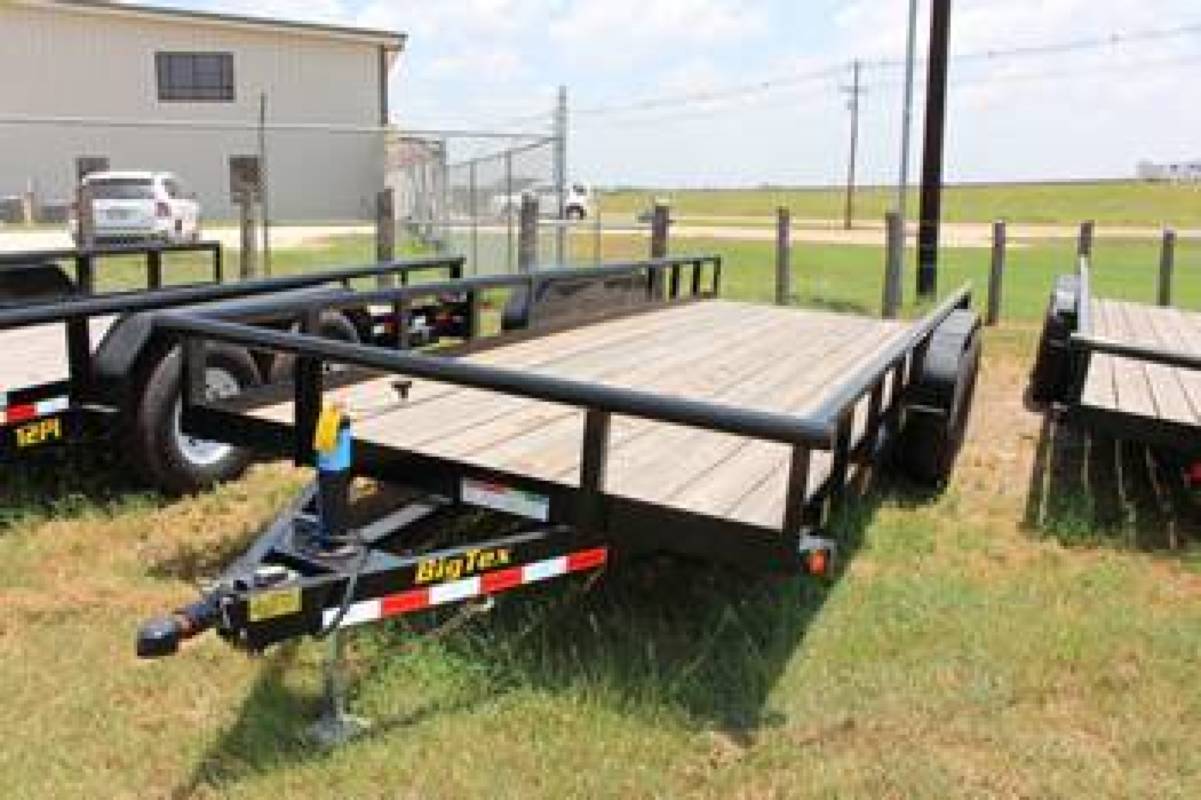 Big Tex 83"x20' Tandem Axle Equipment Trailer