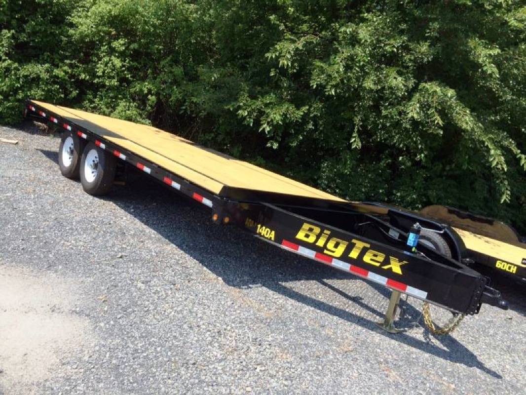 Big Tex 20' Tandem Axle Over the Axle