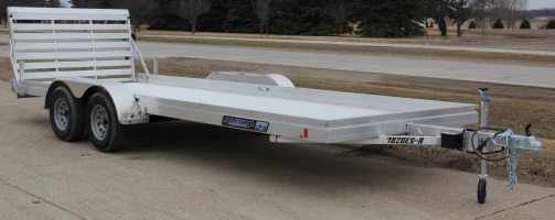 Aluma 7814 SA  Single Axle Utility Trailer